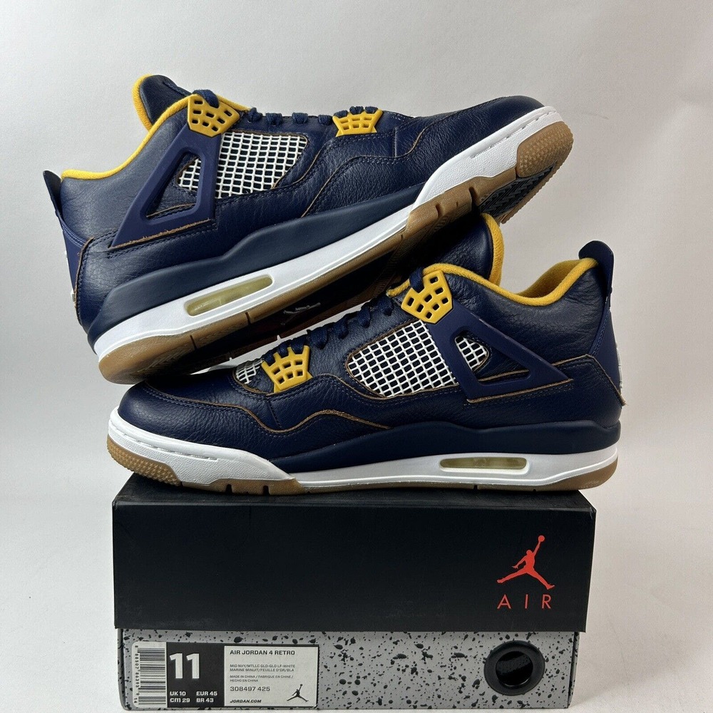 Nike Shoes Air Jordan 4 Retro “Dunk From Above” 2024 - Picture 3 of 10